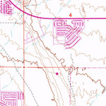 United States Geological Survey Las Vegas SE, NV (1967, 24000-Scale) digital map