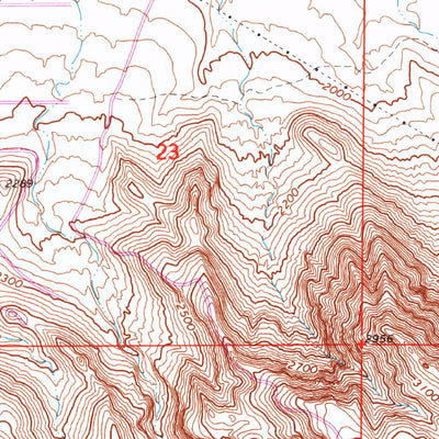 United States Geological Survey Las Vegas SE, NV (1967, 24000-Scale) digital map