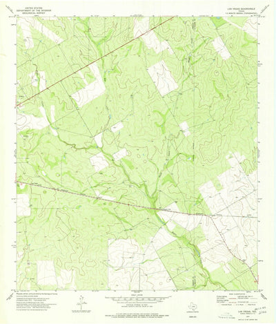 United States Geological Survey Las Vegas, TX (1974, 24000-Scale) digital map