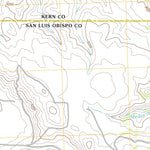 United States Geological Survey Las Yeguas Ranch, CA (2012, 24000-Scale) digital map