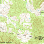 United States Geological Survey Lascassas, TN (1957, 24000-Scale) digital map