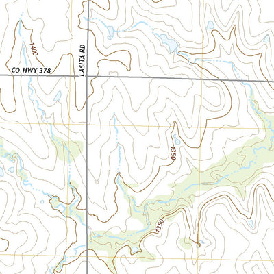 United States Geological Survey Lasita, KS (2022, 24000-Scale) digital map