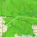 United States Geological Survey Lassater, TX (1961, 24000-Scale) digital map