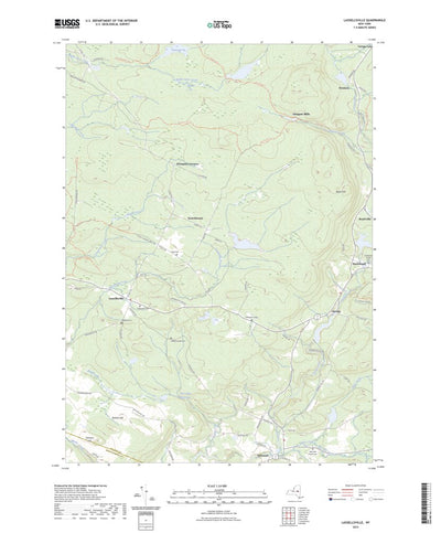 United States Geological Survey Lassellsville, NY (2023, 24000-Scale) digital map