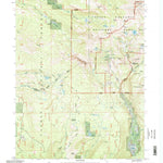 United States Geological Survey Lassen Peak, CA (1995, 24000-Scale) digital map