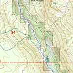 United States Geological Survey Lassen Peak, CA (1995, 24000-Scale) digital map