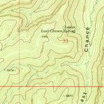 United States Geological Survey Last Chance Canyon, AZ (1971, 24000-Scale) digital map
