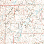 United States Geological Survey Last Chance, CO (1983, 100000-Scale) digital map