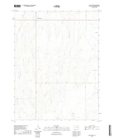 United States Geological Survey Last Chance, CO (2022, 24000-Scale) digital map