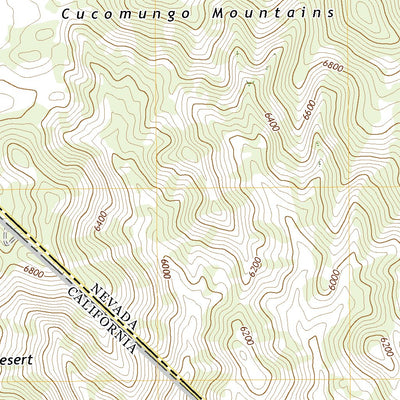United States Geological Survey Last Chance Mountain, CA (2021, 24000-Scale) digital map