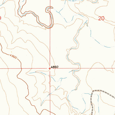 United States Geological Survey Last Chance NW, CO (1973, 24000-Scale) digital map
