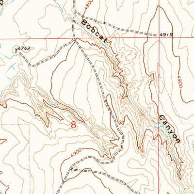 United States Geological Survey Last Chance NW, CO (1973, 24000-Scale) digital map