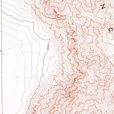 United States Geological Survey Last Chance Range, CA-NV (1958, 62500-Scale) digital map