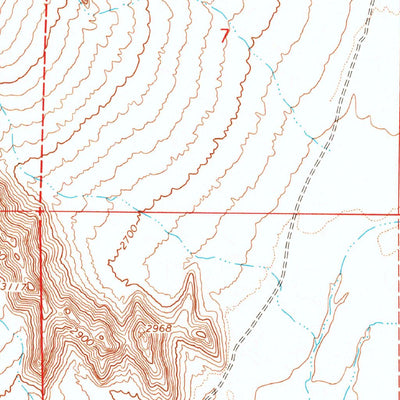 United States Geological Survey Last Chance Range, NV (1968, 24000-Scale) digital map