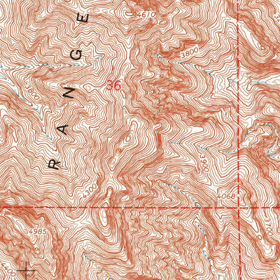 United States Geological Survey Last Chance Range, NV (1968, 24000-Scale) digital map