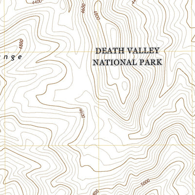 United States Geological Survey Last Chance Range SE, CA (2021, 24000-Scale) digital map