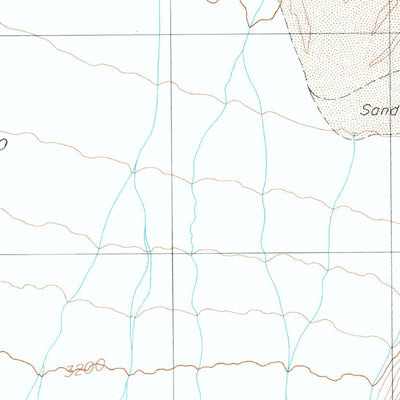 United States Geological Survey Last Chance Range SW, CA (1987, 24000-Scale) digital map