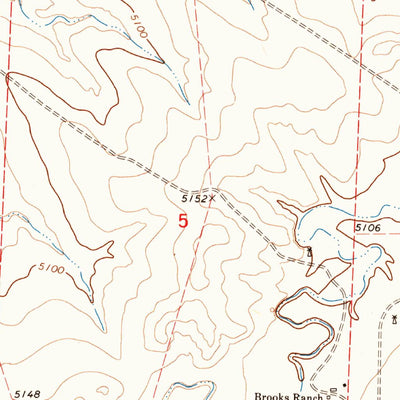 United States Geological Survey Last Chance SW, CO (1973, 24000-Scale) digital map