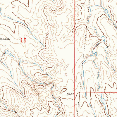 United States Geological Survey Last Chance SW, CO (1973, 24000-Scale) digital map