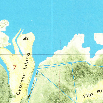 United States Geological Survey Latania Lake, LA (1980, 24000-Scale) digital map