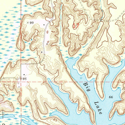 United States Geological Survey Latanier, LA (1972, 24000-Scale) digital map