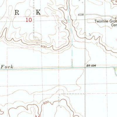 United States Geological Survey Latham, IL (1982, 24000-Scale) digital map
