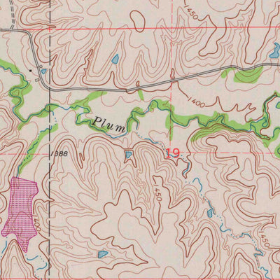 United States Geological Survey Latham, KS (1964, 24000-Scale) digital map