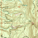 United States Geological Survey Latham Spring, ID-MT (2000, 24000-Scale) digital map