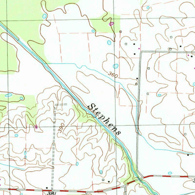 United States Geological Survey Latham, TN (1956, 24000-Scale) digital map