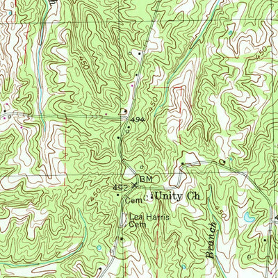 United States Geological Survey Latham, TN (1956, 24000-Scale) digital map