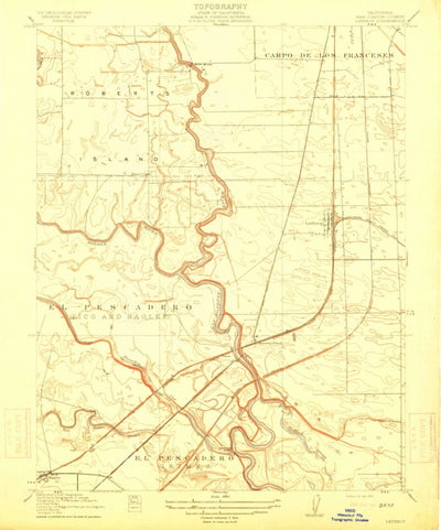 United States Geological Survey Lathrop, CA (1915, 31680-Scale) digital map