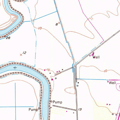 United States Geological Survey Lathrop, CA (1952, 24000-Scale) digital map