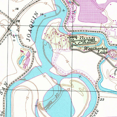 United States Geological Survey Lathrop, CA (1996, 24000-Scale) digital map