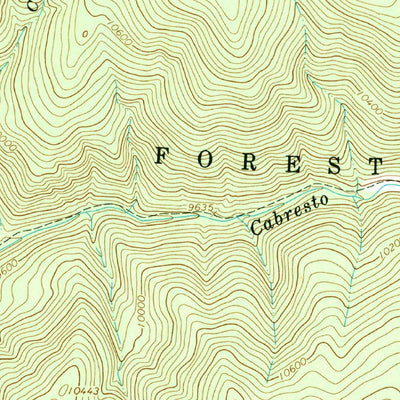United States Geological Survey Latir Peak, NM (1963, 24000-Scale) digital map