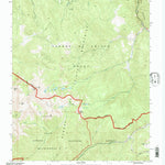 United States Geological Survey Latir Peak, NM (1995, 24000-Scale) digital map