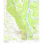 United States Geological Survey Latour, AR-MS (1961, 62500-Scale) digital map