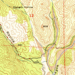 United States Geological Survey Latrobe, CA (1950, 24000-Scale) digital map