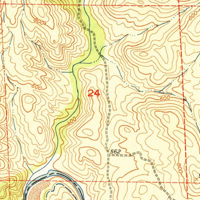 United States Geological Survey Latrobe, CA (1950, 24000-Scale) digital map