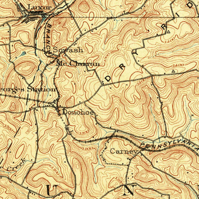 United States Geological Survey Latrobe, PA (1902, 62500-Scale) digital map