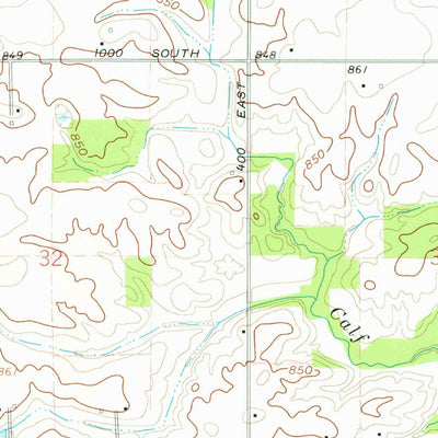 United States Geological Survey Laud, IN (1961, 24000-Scale) digital map