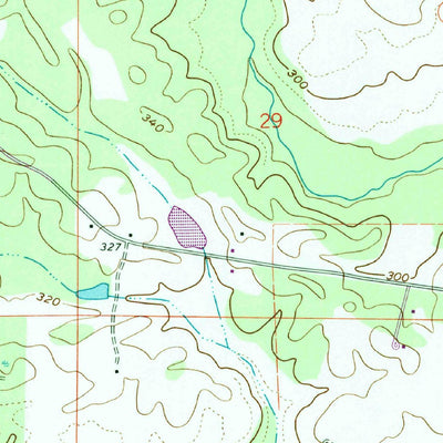United States Geological Survey Lauderdale NW, MS (1962, 24000-Scale) digital map