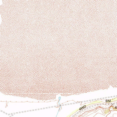United States Geological Survey Lauer Reservoir, CA (1993, 24000-Scale) digital map