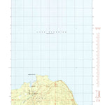 United States Geological Survey Laughing Fish Point, MI (1985, 24000-Scale) digital map
