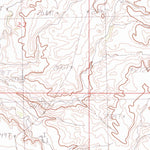 United States Geological Survey Laundry Hill, MT (1984, 24000-Scale) digital map
