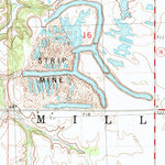 United States Geological Survey Laura, IL (1982, 24000-Scale) digital map
