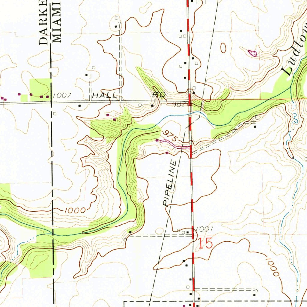Laura, OH (1961, 24000-Scale) Map by United States Geological Survey ...