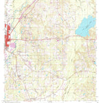 United States Geological Survey Laurel East, MS (1964, 24000-Scale) digital map