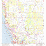 United States Geological Survey Laurel, FL (1973, 24000-Scale) digital map