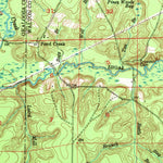 United States Geological Survey Laurel Hill, FL-AL (1949, 62500-Scale) digital map