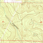 United States Geological Survey Laurel Hill, FL-AL (1973, 24000-Scale) digital map